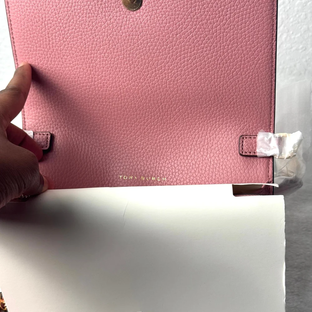 Tory Burch Pink Leather Crossbody Bag - Picture 4 of 12